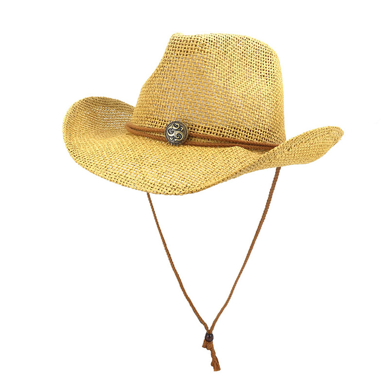 Adultus sol Straw Occidentis Cowboy Hat