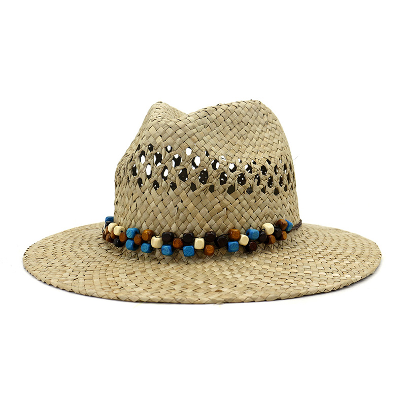 Litore sol protegat C% Straw Fedora Solem Hat