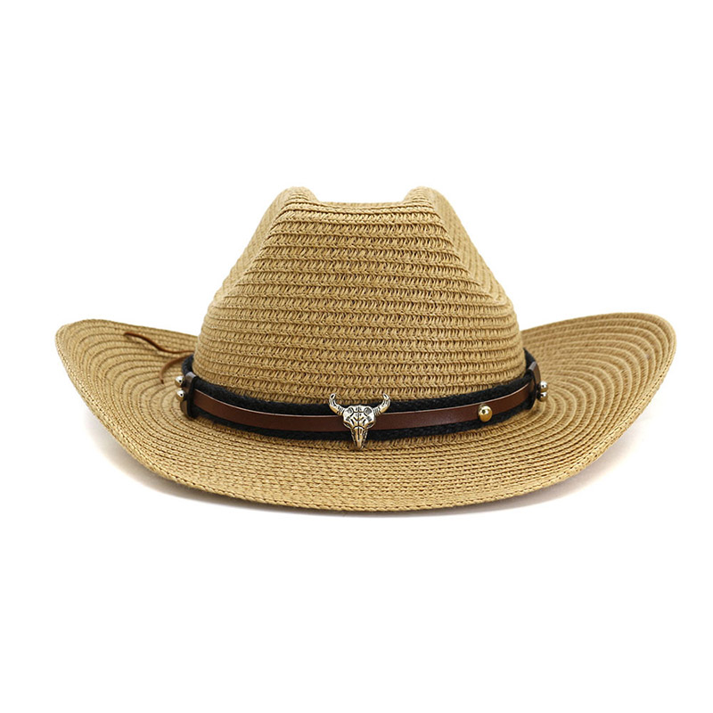 Bulla Band Cowboy Straw Hat