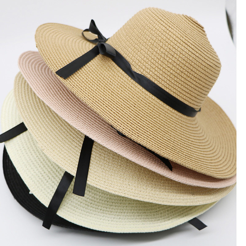 Promotio cheap Floppy Straw Hat pro Women