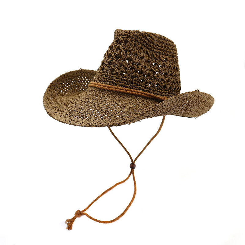 Mentum Funiculus Straw Cowboy Hat