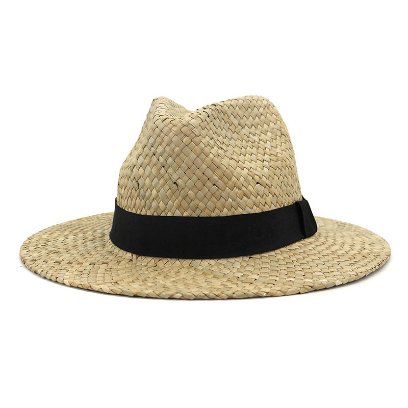 Custom Band Sal Grass Mens Fedora Hat