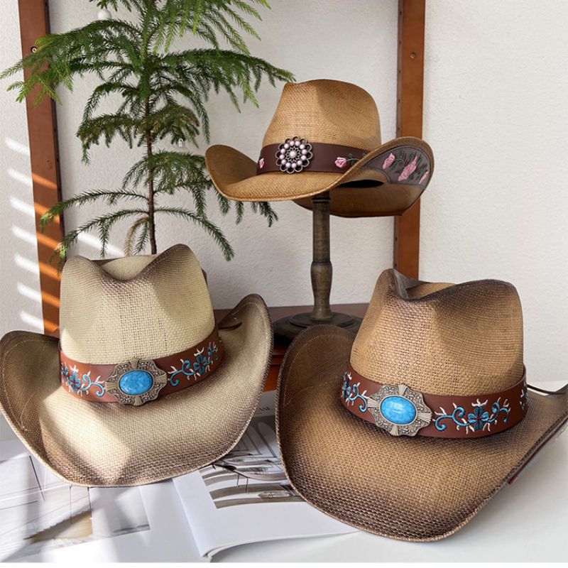 Quality Cowgirl sol Straw Hats