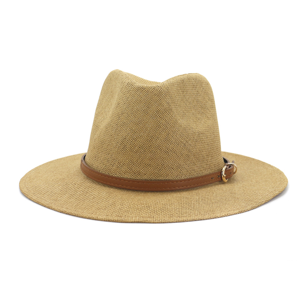 High Quality Paper Cloth Mens Panama Hat