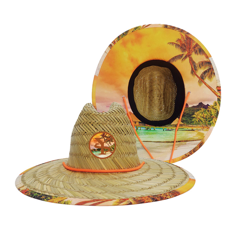 Straw Island Lifeguard Hat