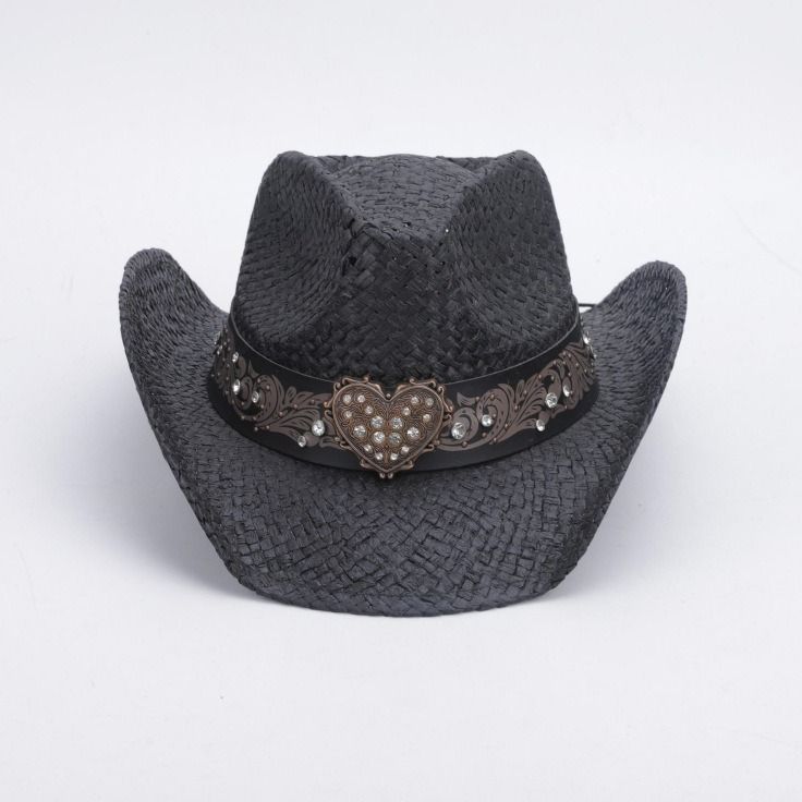 Cowgirl paleas nigrum fabricare novissima hats