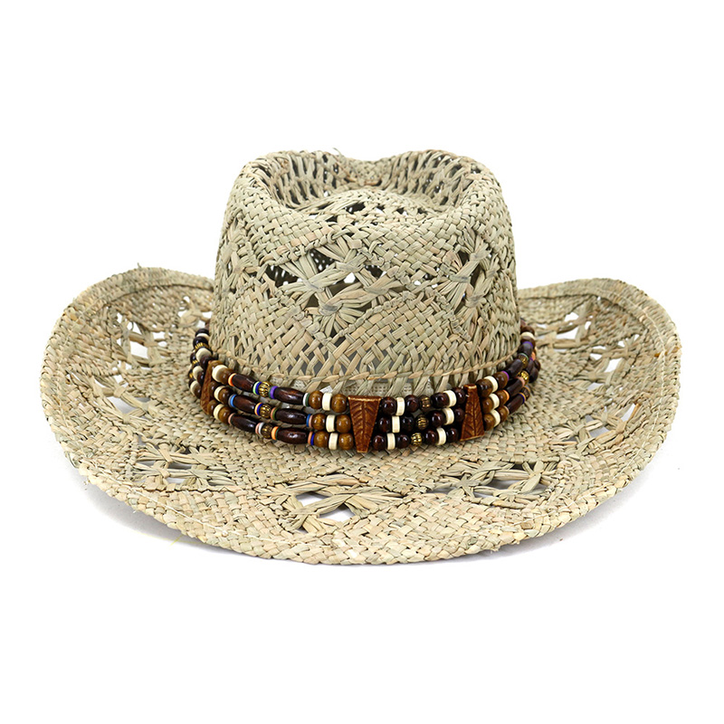 Natural Grass Cowboy aestas Hat