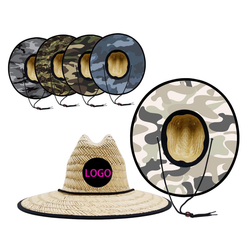 Velit Camouflage Straw Hats