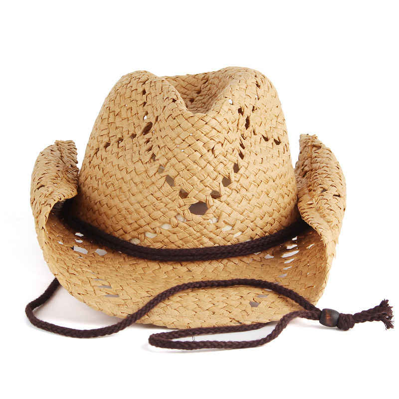 Advolvit Brim Cowboy Straw Hats