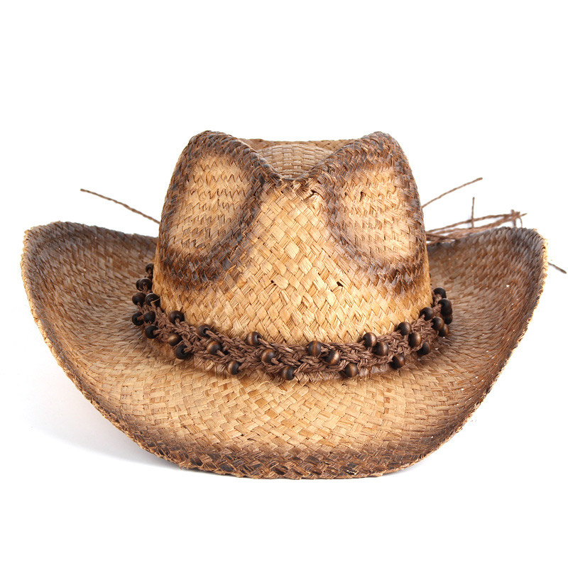 Spary Poena Raffia Straw Cowboy Hats