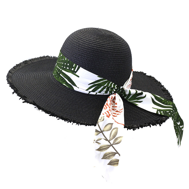 Tropical Ribbon Floppy Hat pro Women