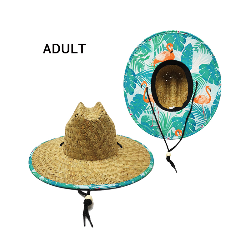 Women Tropical Straw Hat